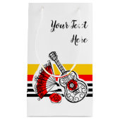 Spaanse Souvenirs Classic Stripe Text small Klein Cadeauzakje (Voorkant)