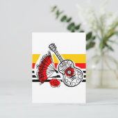 Spaanse Souvenirs Classic Stripe vertical Briefkaart (Staand voorkant)
