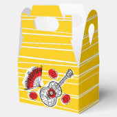 Spaanse Souvenirs gunst box Bedankdoosjes (Geopend)