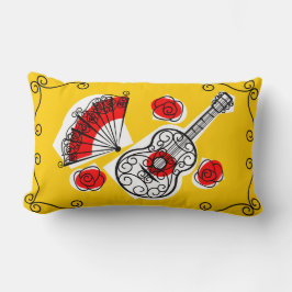 Spaanse Souvenirs hoeken hebben de lendenbalk teru Kussen