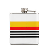 Spaanse Souvenirs Klassieke stripkolf Heupfles (Achterkant)