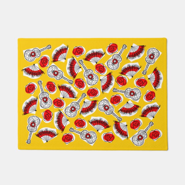 Spaanse Souvenirs Multi doormat Deurmat (Voorkant)