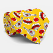 Spaanse Souvenirs Multi-stropdas Stropdas (Opgerold)