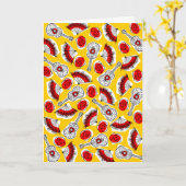 Spaanse Souvenirs Multi-vertical greetcard Kaart (Gele Bloem)