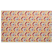 Spaanse Souvenirs Stripe stof, groot afdrukken Stof (Yard (91,4 cm))