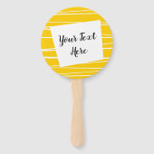 Spaanse Souvenirs Tekst ronde fan Handwaaier (Achterkant)