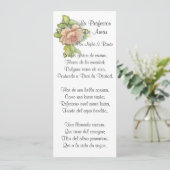 Spaanse ST. Valentijns gedicht-pas aan (Staand voorkant)