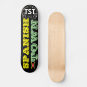 SPAANSE STAD Skateboard (Voorkant)