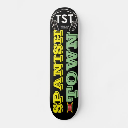 SPAANSE STAD Skateboard (Voorkant)