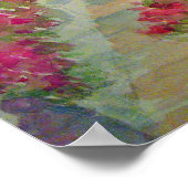 Spaanse Stappen in Rome Poster (Hoek)