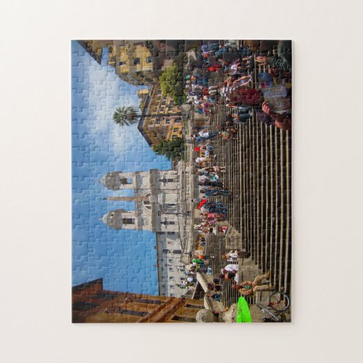 Spaanse Stappen Rome. Legpuzzel (Verticaal)