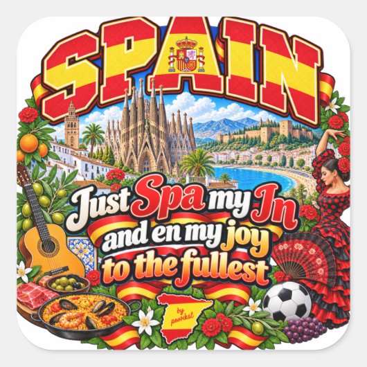 Spaanse sticker (Voorkant)