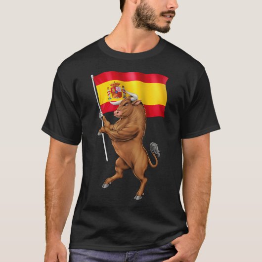 Spaanse stier t-shirt (Voorkant)