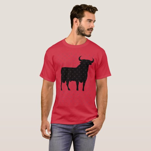 Spaanse stier t-shirt (Voorkant volledig)
