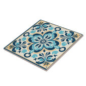 Spaanse stijl schattig patroon tegeltje (Zijkant)