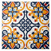 Spaanse stijl schattig patroon tegeltje (Voorkant)