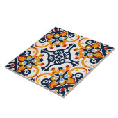 Spaanse stijl schattig patroon tegeltje (Zijkant)