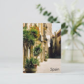 spaanse straat briefkaart (Staand voorkant)