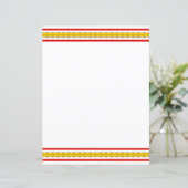 Spaanse streep 8,5 x 11 (Staand voorkant)