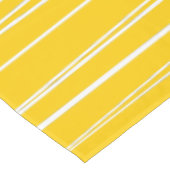 Spaanse streep Geel tafelkleed (Gekanteld)