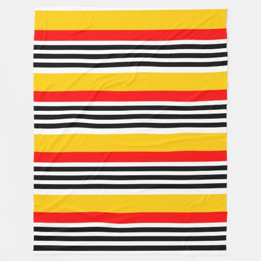 Spaanse Stripe Classic Stripe fleece big Deken (Voorkant)