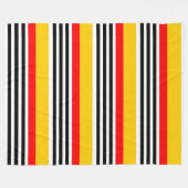 Spaanse Stripe Classic Stripe fleece big Deken (Voorkant (Horizontaal))