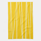 Spaanse Stripe Gele keukenhanddoek (Verticaal)