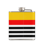 Spaanse stripesische kolf heupfles (Achterkant)