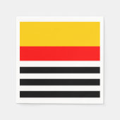 Spaanse stripespotzak servet (Voorkant)