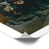 "Spaanse studenten, universiteit van Madrid" (kleu Poster (Hoek)