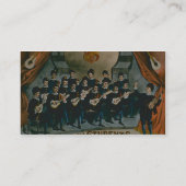 "Spaanse studenten, universiteit van Madrid" (kleu Visitekaartje (Achterkant)