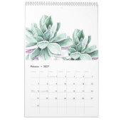 Spaanse succulente Calendario Kalender (Feb 2027)