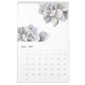 Spaanse succulente Calendario Kalender (Jan 2027)