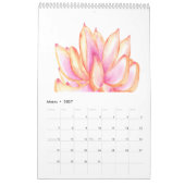 Spaanse succulente Calendario Kalender (Mar 2027)