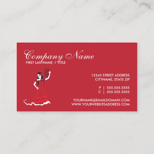 spaanse suikerschedel : rood , zwart en wit visitekaartje (Achterkant)