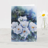 Spaanse Sympathie Met Medeleven Blauwe Bloemen