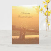 Spaanse sympathie Sunlight Mosquito Kaart (Gele Bloem)