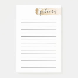 Spaanse taal om te doen lijst post-it® notes