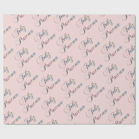 Spaanse taal Pascua Pascua Cadeaupapier (Vlak)