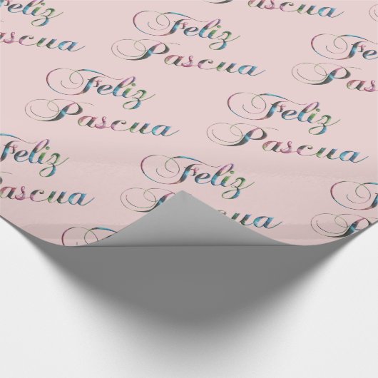 Spaanse taal Pascua Pascua Cadeaupapier (Hoek)