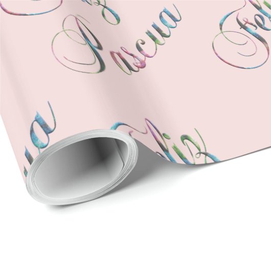 Spaanse taal Pascua Pascua Cadeaupapier (Rol Hoek)