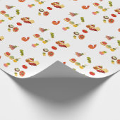 Spaanse Tapas Spread Cadeaupapier (Hoek)