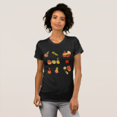 Spaanse Tapas Spread T-shirt (Voorkant volledig)