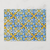 Spaanse tegel briefkaart (Voorkant)