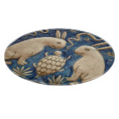  Spaanse Tegel Dierlijke Konijnenschildpad Blauw Snijplank (Hoek)