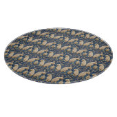 Spaanse Tegel Dierlijke Konijnenschildpad Blauw Snijplank (Hoek)