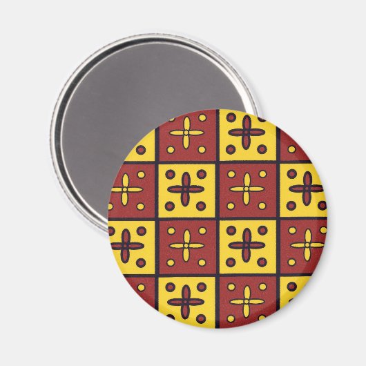 Spaanse Tegel Magnet (Voorkant / Achterkant)