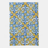 Spaanse tegel theedoek (Verticaal)