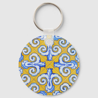 Spaanse Tegels Sleutelhanger
