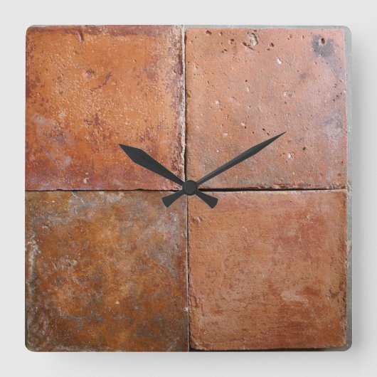 Spaanse titel vierkante klok (Voorkant)